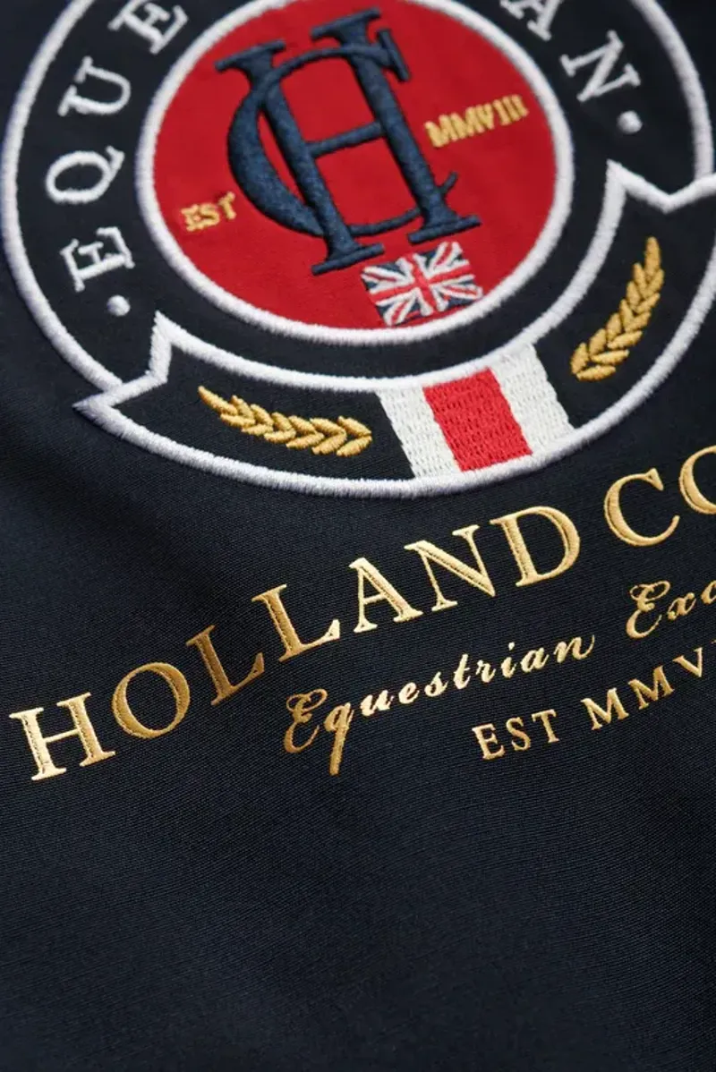 Holland Cooper Little Team HC Jacket Juniors in Ink Navy-7
