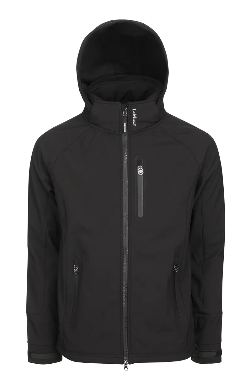 LeMieux Elite Softshell Jacket Mens in Black-2