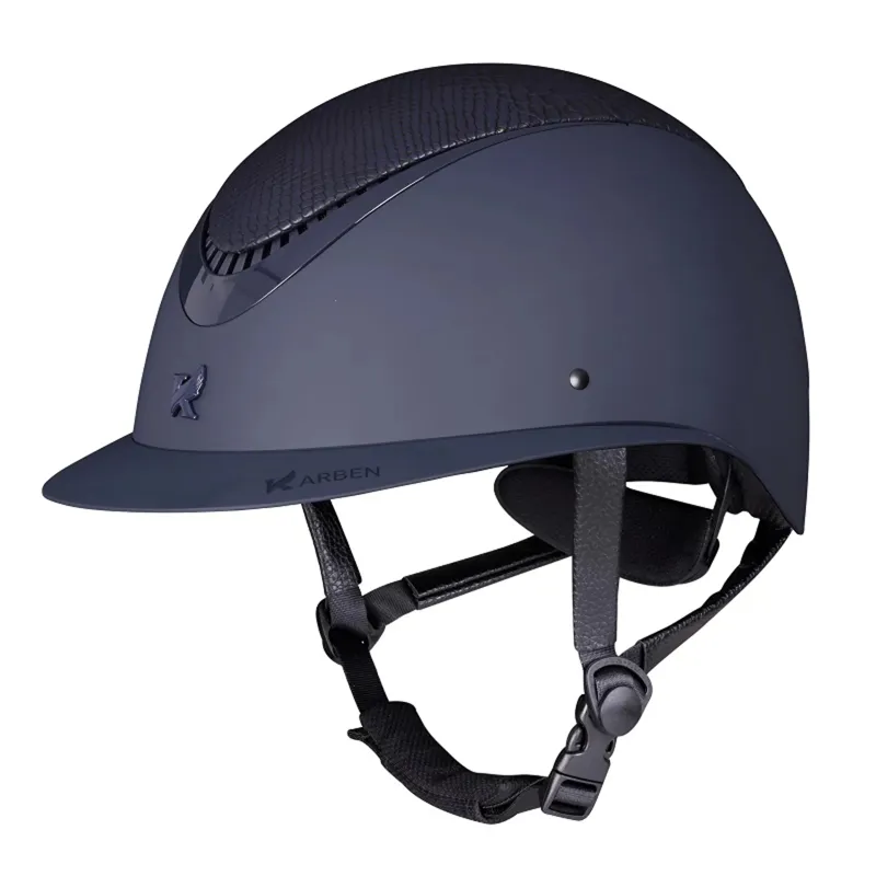 Karben Ellipse Lorah Riding Hat in Navy-2