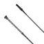 Country Direct Lurex Braided Riding Whip in Black