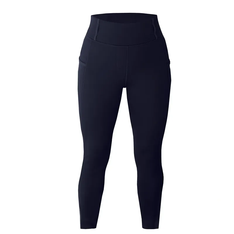 Equetech Luxe Thermal Winter Pull-On Breeches Ladies in Navy