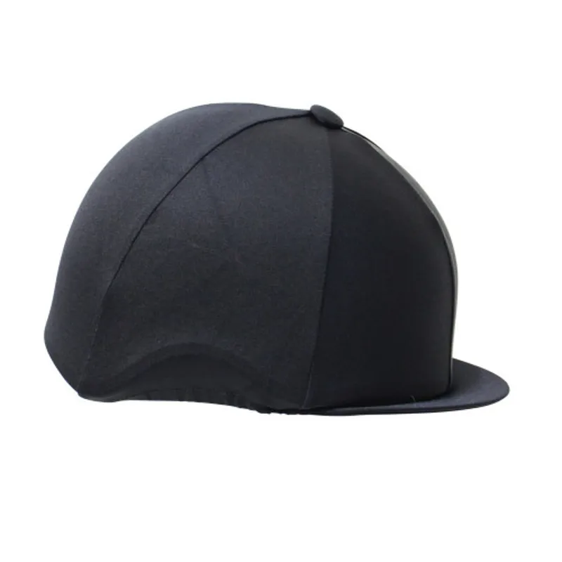 Hy Equestrian Lycra Hat Silk in Black