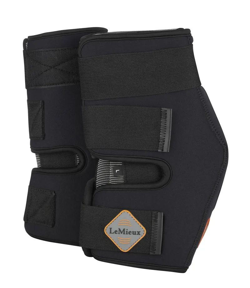 LeMieux Conductive Magno Hock Boots in Black