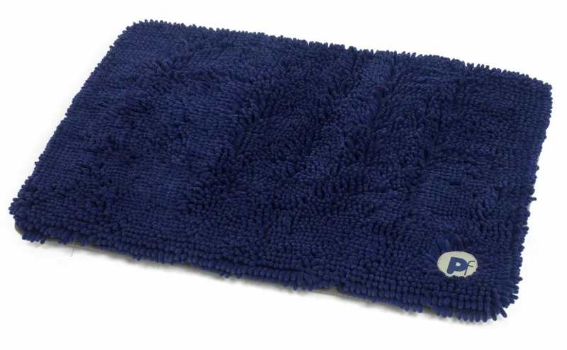 Petface Memory Foam Microfibre Pet Mat in Navy