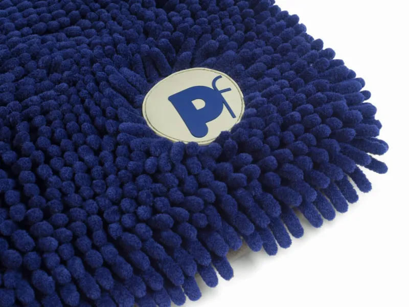 Petface Memory Foam Microfibre Pet Mat in Navy-1