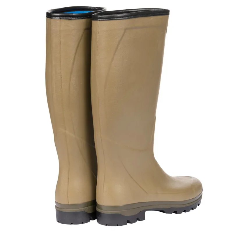 Le Chameau Country Cross Jersey Lined Wellington Boot in Vert Vierzon-3
