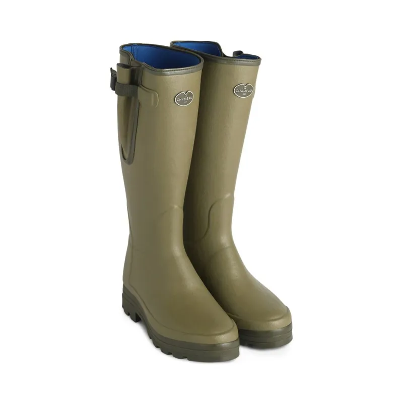 Le Chameau Vierzonord Wellington XL Mens in Iconic Green-4