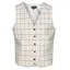 Equetech Tattersall Waistcoat Mens in Yellow/Black