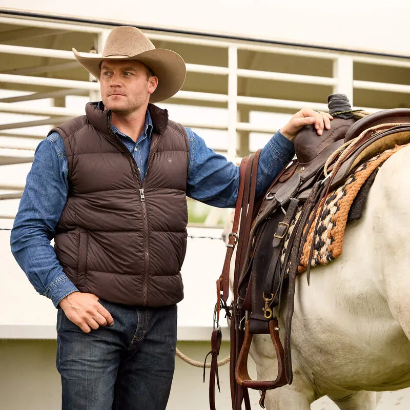 Ariat UltraPuff Down Gilet Mens in Java-5