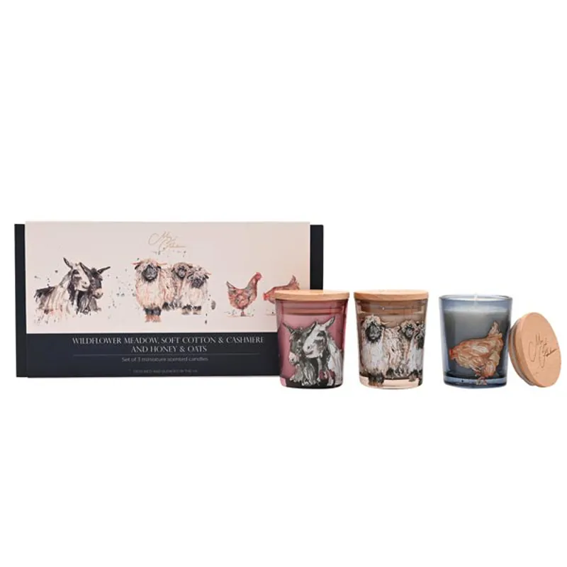 Meg Hawkins Mini Candle Set The Farm