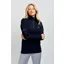 Mochara Half Zip Sweatshirt Ladies in Navy