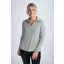 Mochara V Neck Air Tech Long Sleeve Shirt Ladies in Pistachio