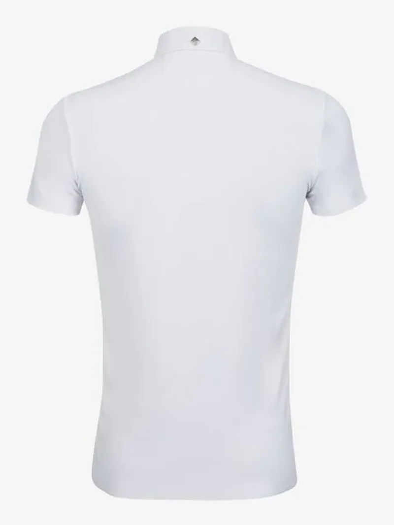 LeMieux Monsieur Competition Shirt Mens in White-1