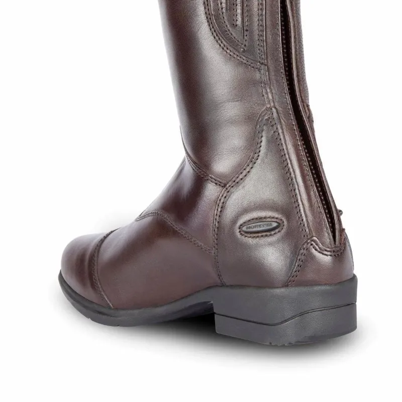 Moretta Gianna Riding Boots Childs Regular Height in Brown-3