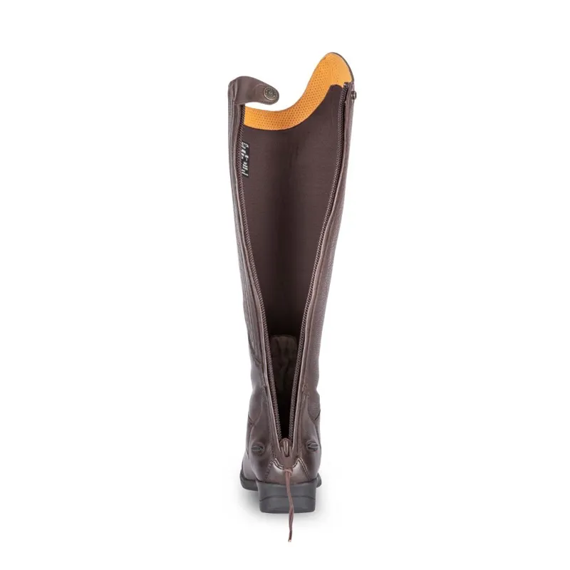 Moretta Gianna Riding Boots Childs Regular Height in Brown-4