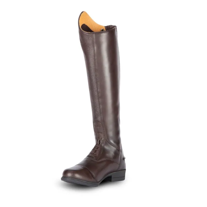 Moretta Gianna Riding Boots Childs Regular Height in Brown-5