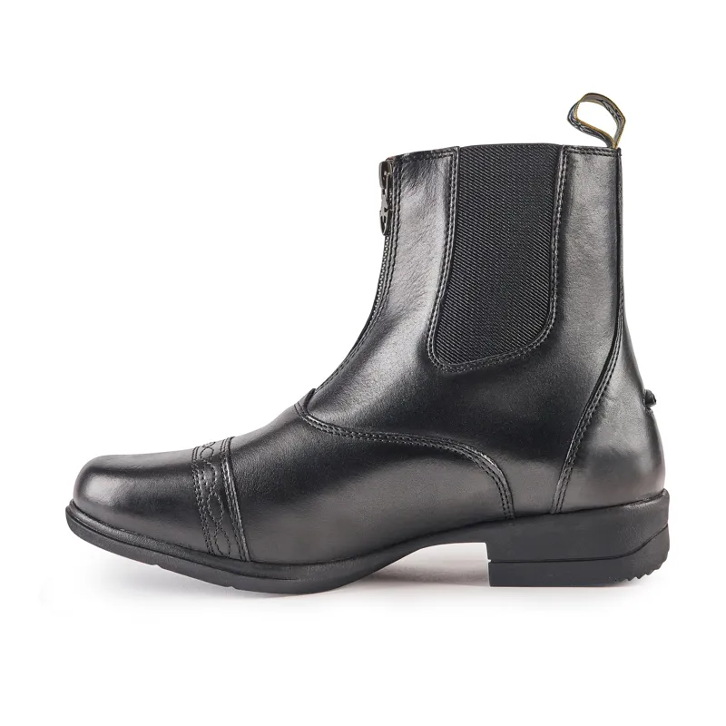 Moretta Rosetta Paddock Boots Unisex Adults in Black-4