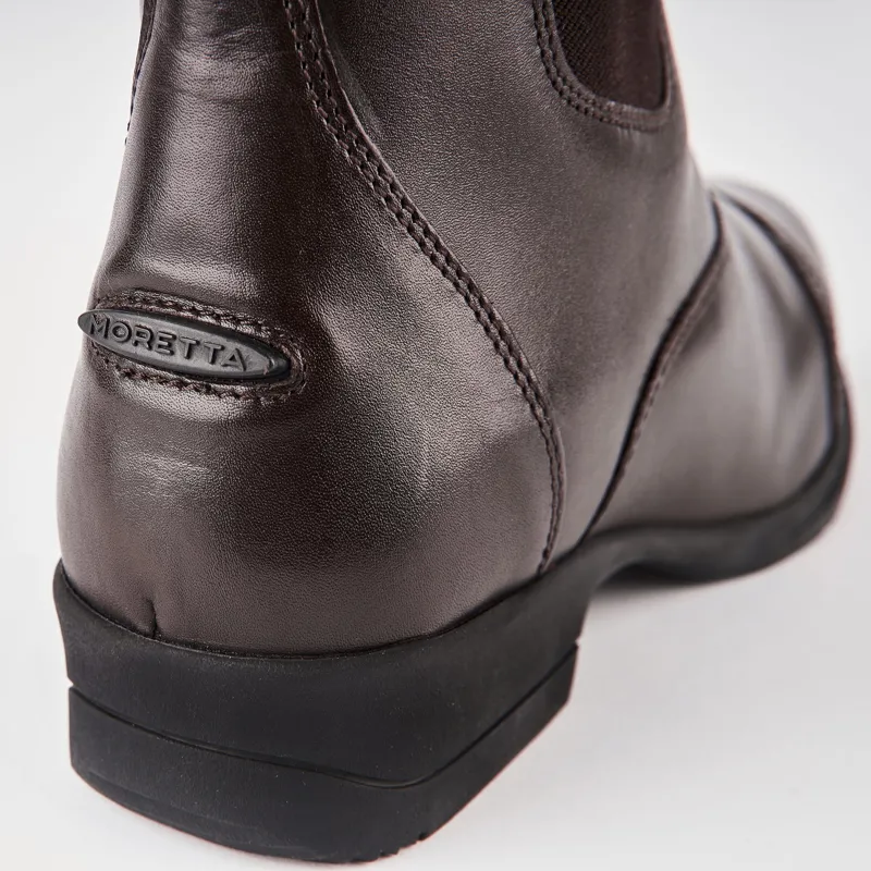 Moretta Rosetta Paddock Boot Unisex Adults in Brown-5
