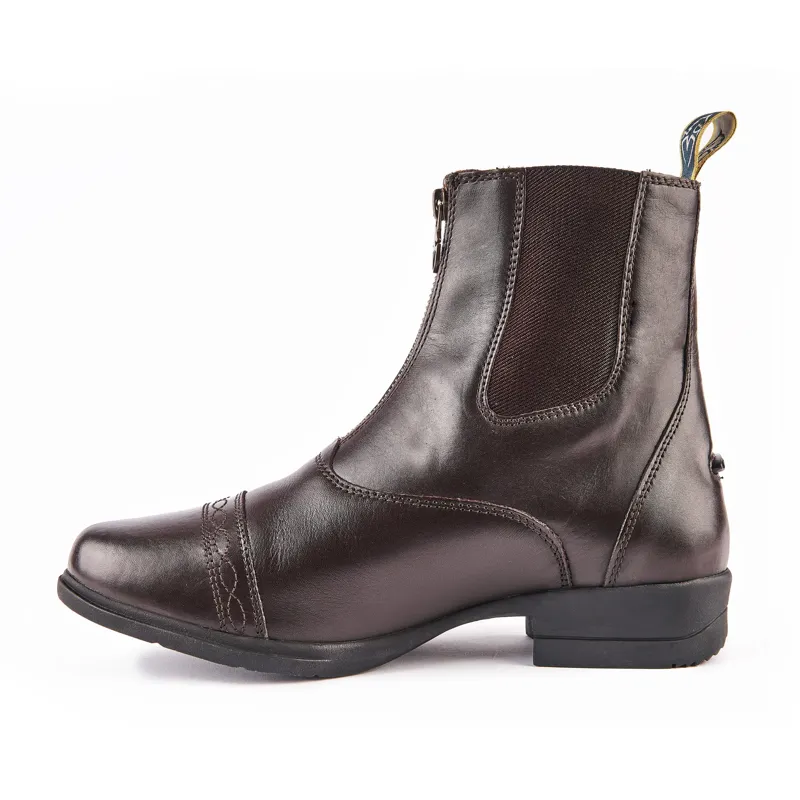 Moretta Rosetta Paddock Boot Unisex Adults in Brown-4
