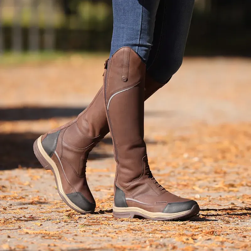 Moretta Voltana Long XGRIP Boots Ladies in Brown-7
