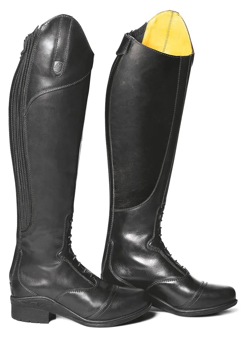 Mountain Horse Aurora Tall Riding Boots Unisex EU37 RN in Black
