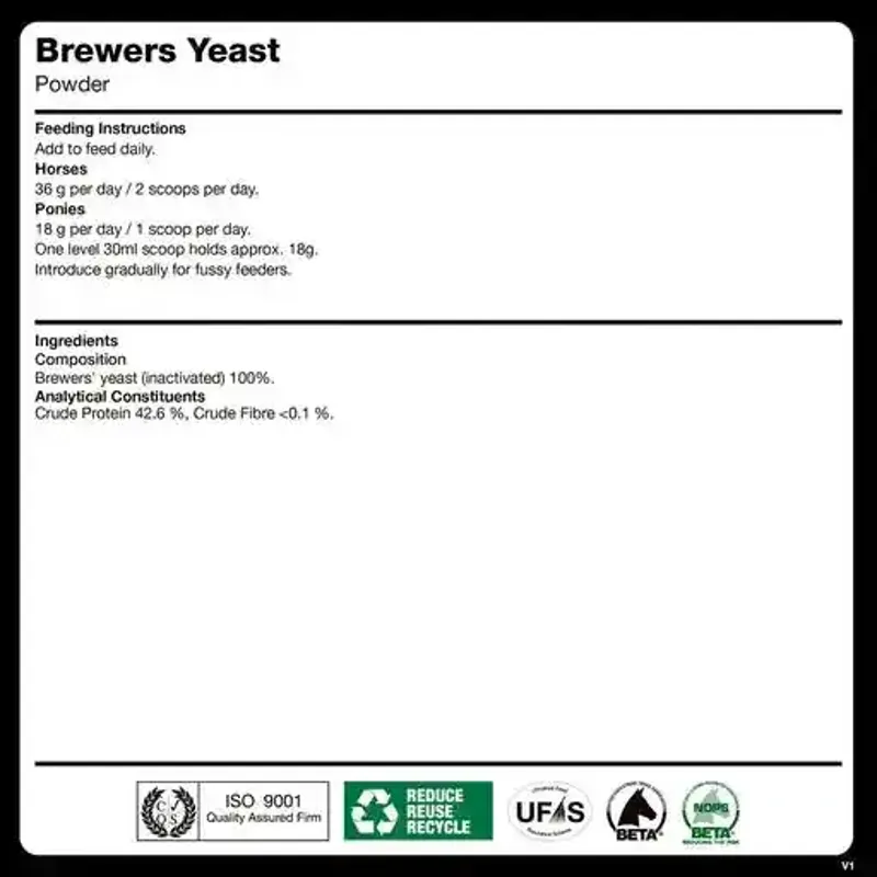 NAF Brewers Yeast 1kg-2