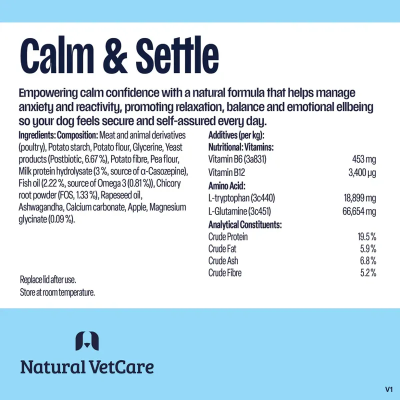 Natural VetCare Calm and Settle-1