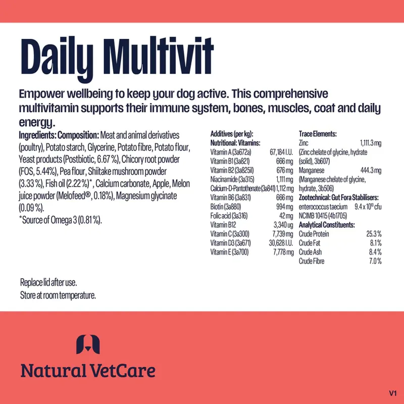 Natural VetCare Daily MultiVit Chews-1