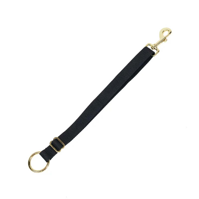 Kentucky Nylon Holder Long Hook and Ring Loop in Black