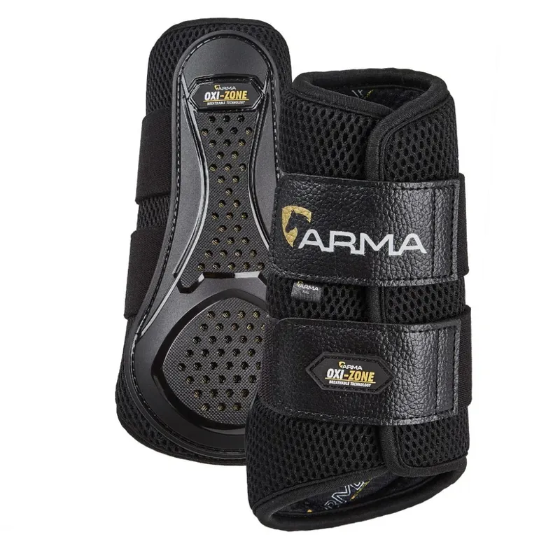 ARMA OXI-ZONE Brushing Boots in Black