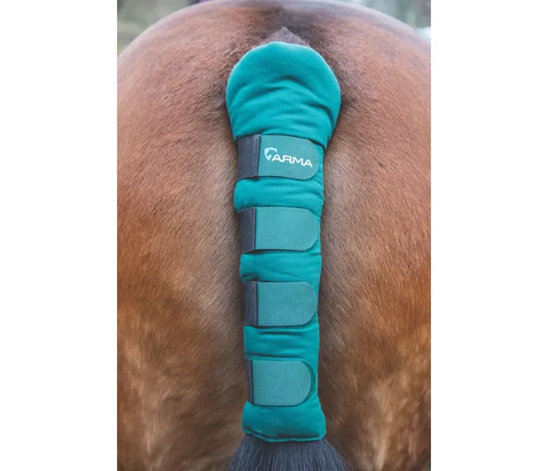 ARMA Padded Tail Guard in Green - WEB EXCLUSIVE