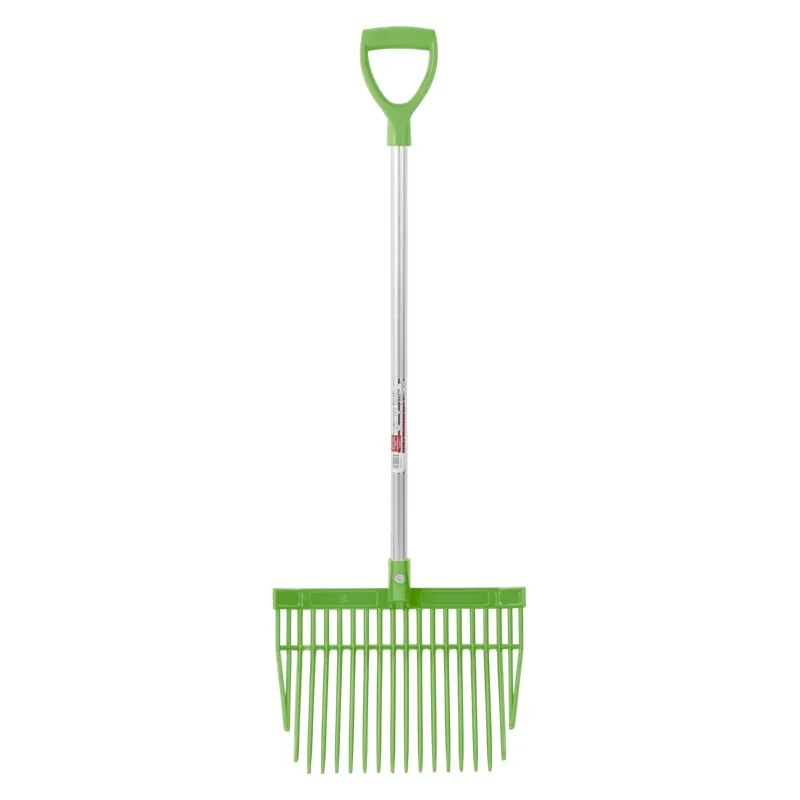Red Gorilla PC Short Bedding Fork with D Handle in Pistachio-1