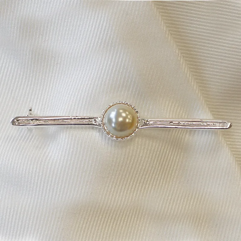 Equetech Pearl Stock Pin-1