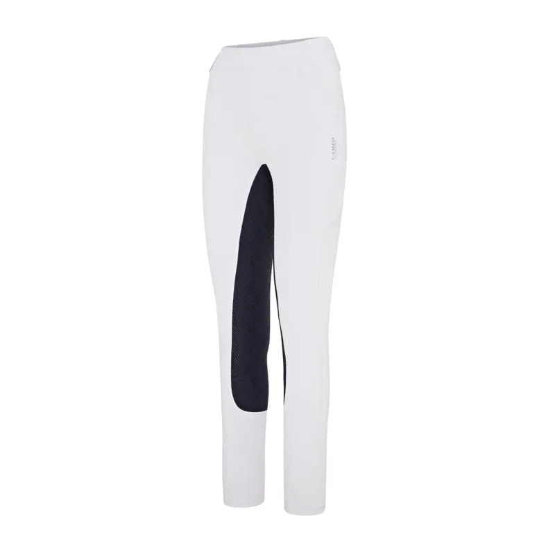 Cameo Performance Tights Ladies in White and Navy