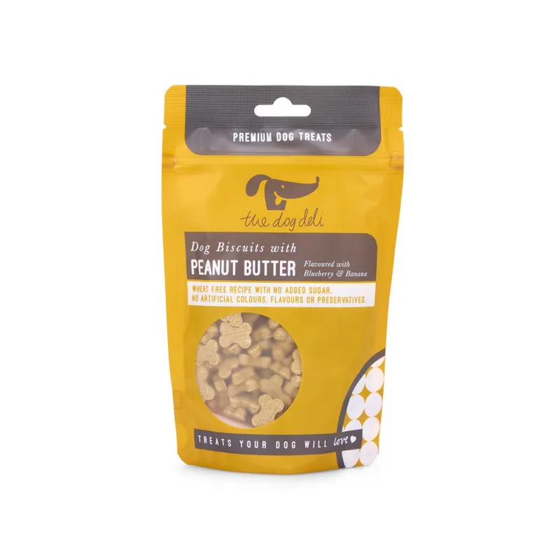 Petface Deli Biscuits Peanut Butter Dog Treats
