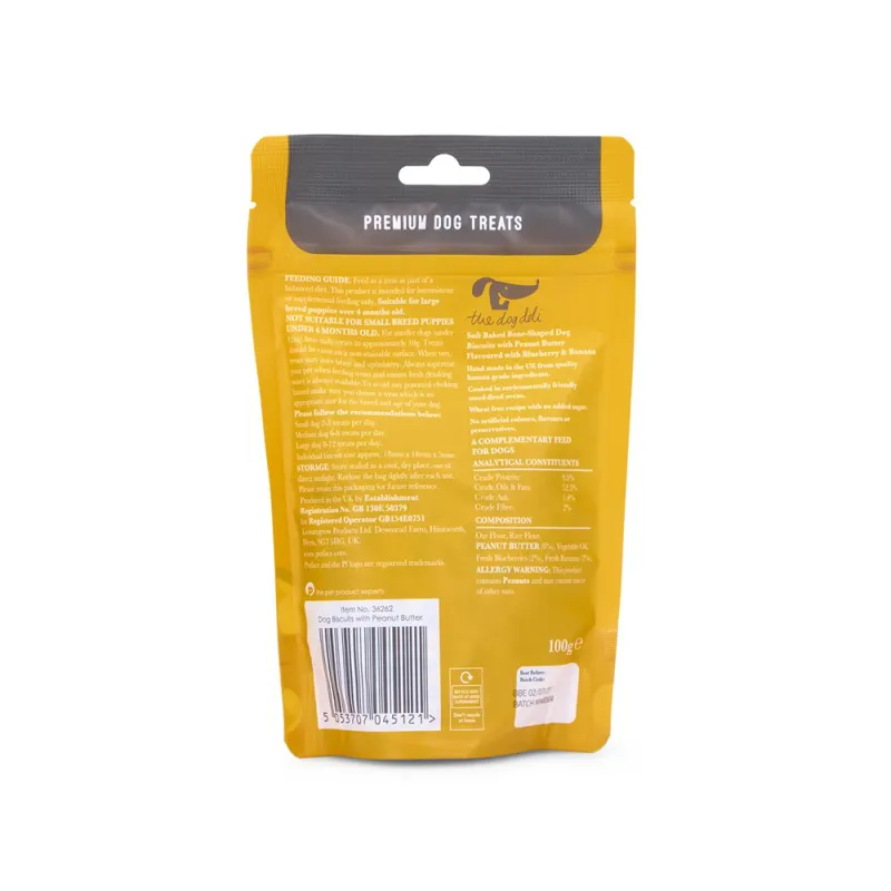 Petface Deli Biscuits Peanut Butter Dog Treats-4