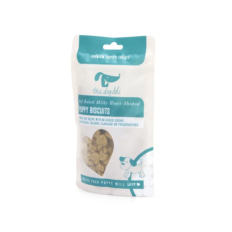 Petface Deli Soft Bake Milky Heart Puppy Biscuits-1