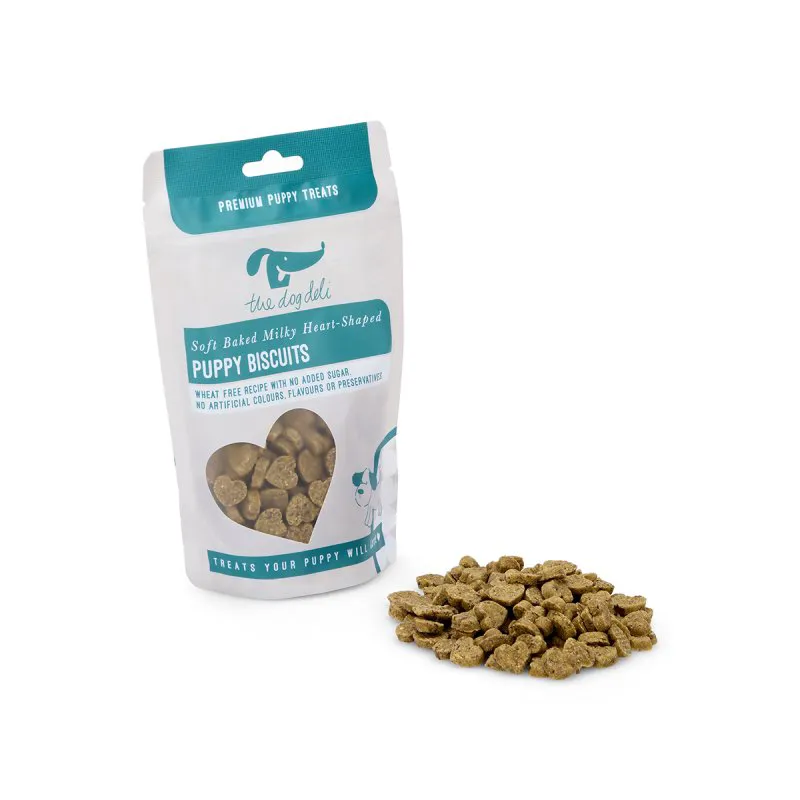 Petface Deli Soft Bake Milky Heart Puppy Biscuits-3