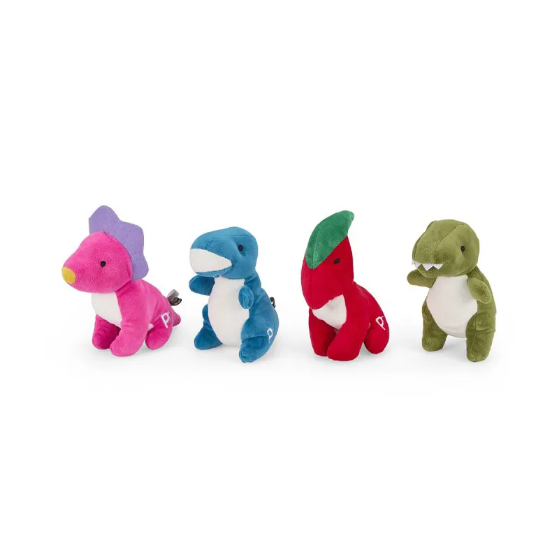 Petface Buddies New Baby Dino Plush Dog Toy