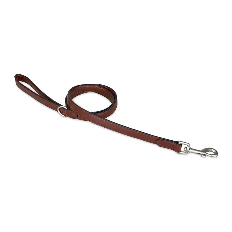 Petface Herringbone Leather Dog Lead