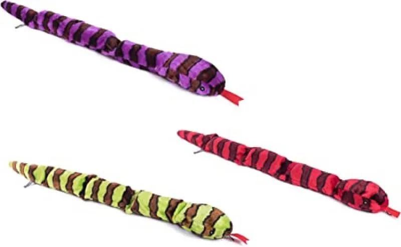 Petface Plush Snake Dog Toy