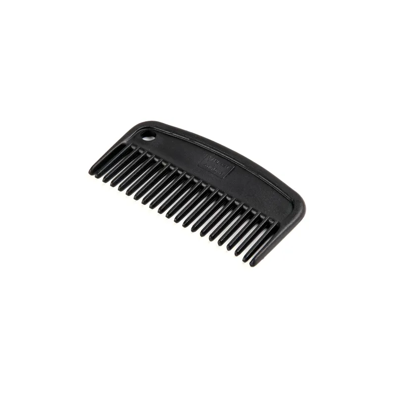 Shires EZI-GROOM Plastic Mane Comb in Black