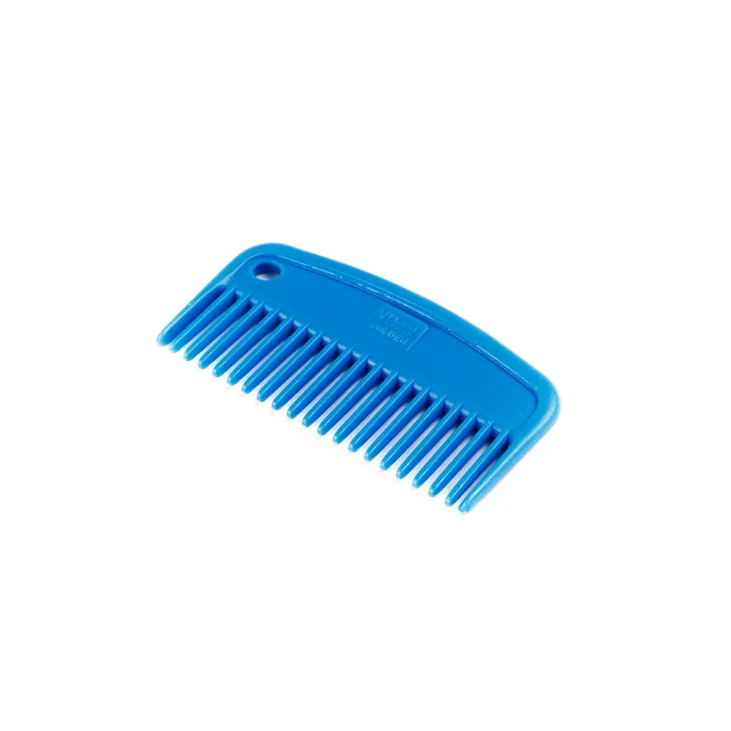 Shires EZI-GROOM Plastic Mane Comb in Blue