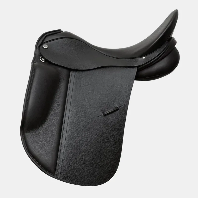 Albion Platinum Ultima 17.5 MW Dressage Saddle in Black