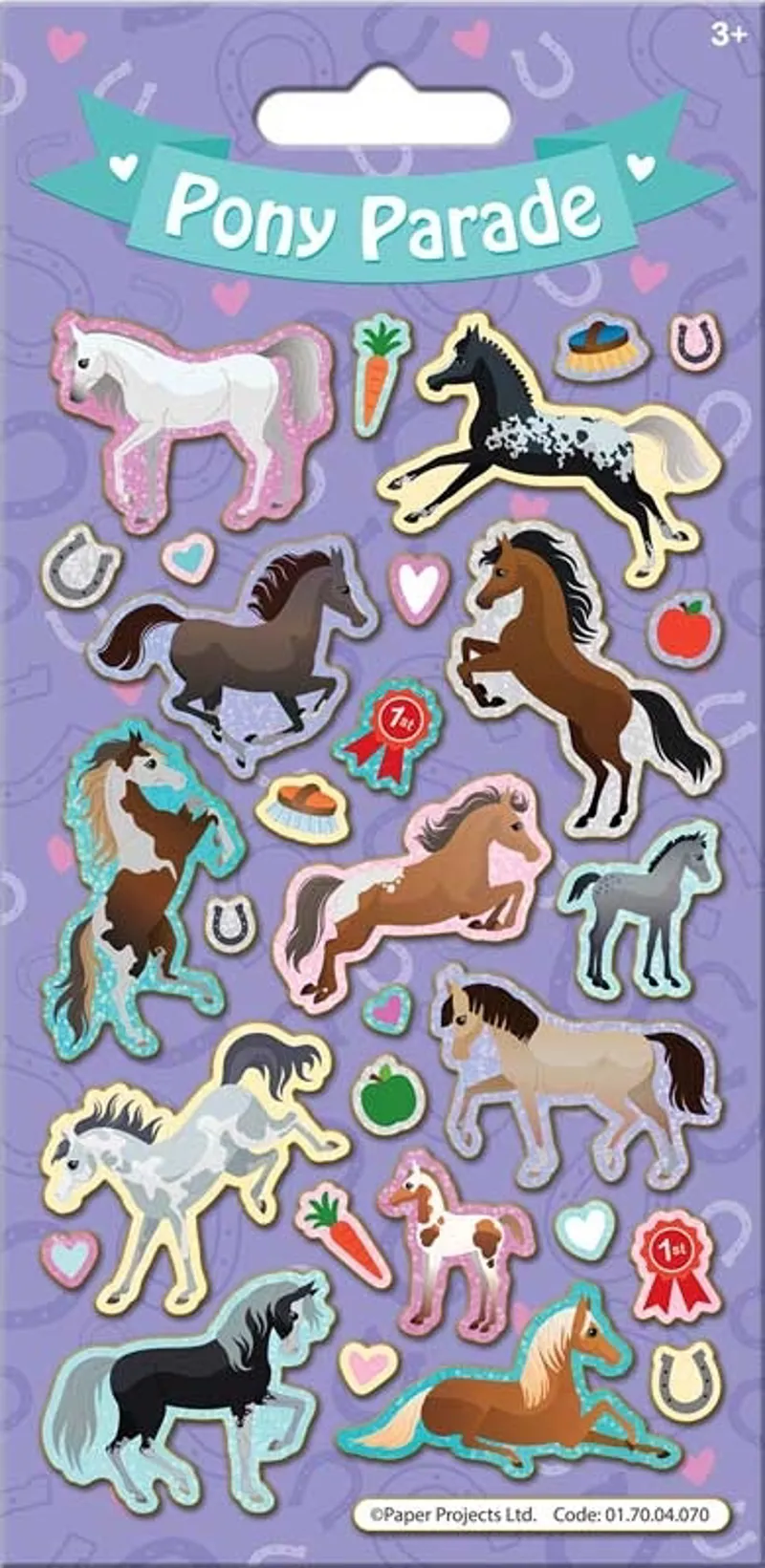 Pony Parade Sparkle Stickers