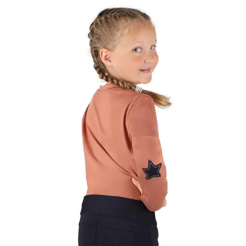 Little Rider Pony Passion Long Sleeve T-Shirt Kids in Blush-1