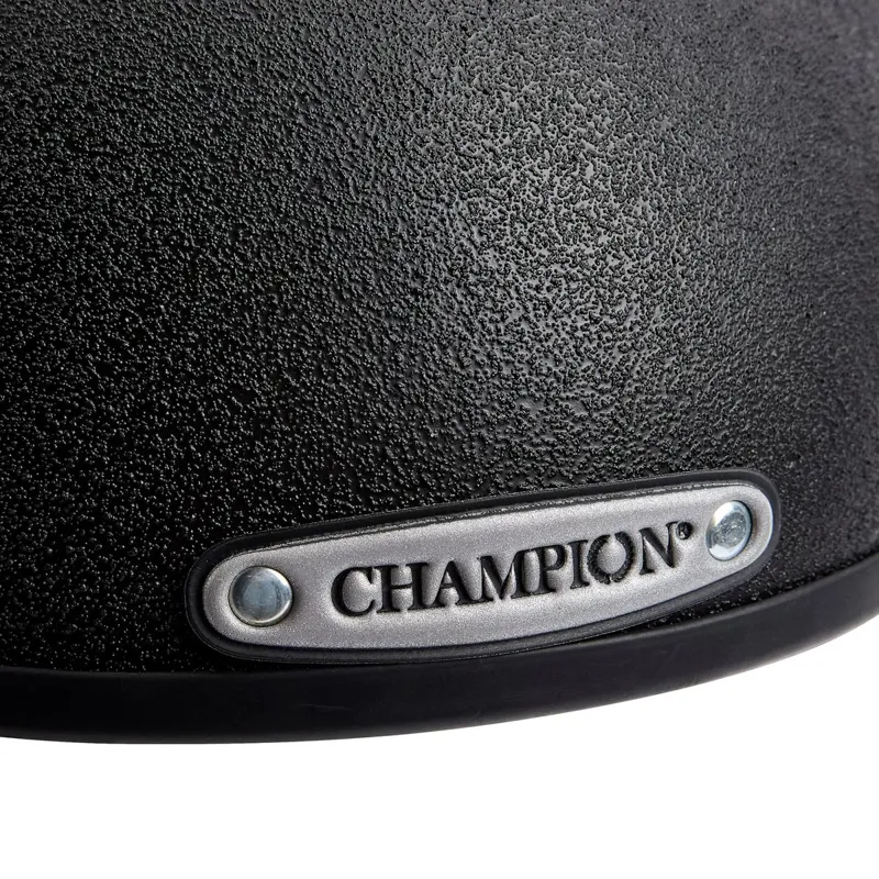 Champion ProLite II Jockey Helmet Round in Black-3