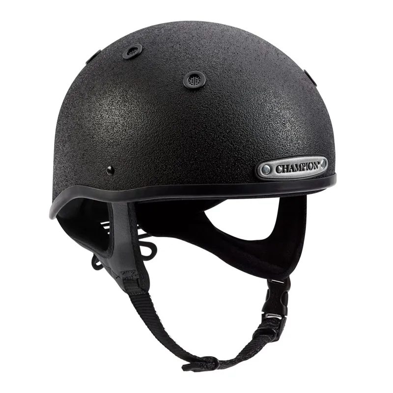Champion ProLite II Jockey Helmet Round in Black