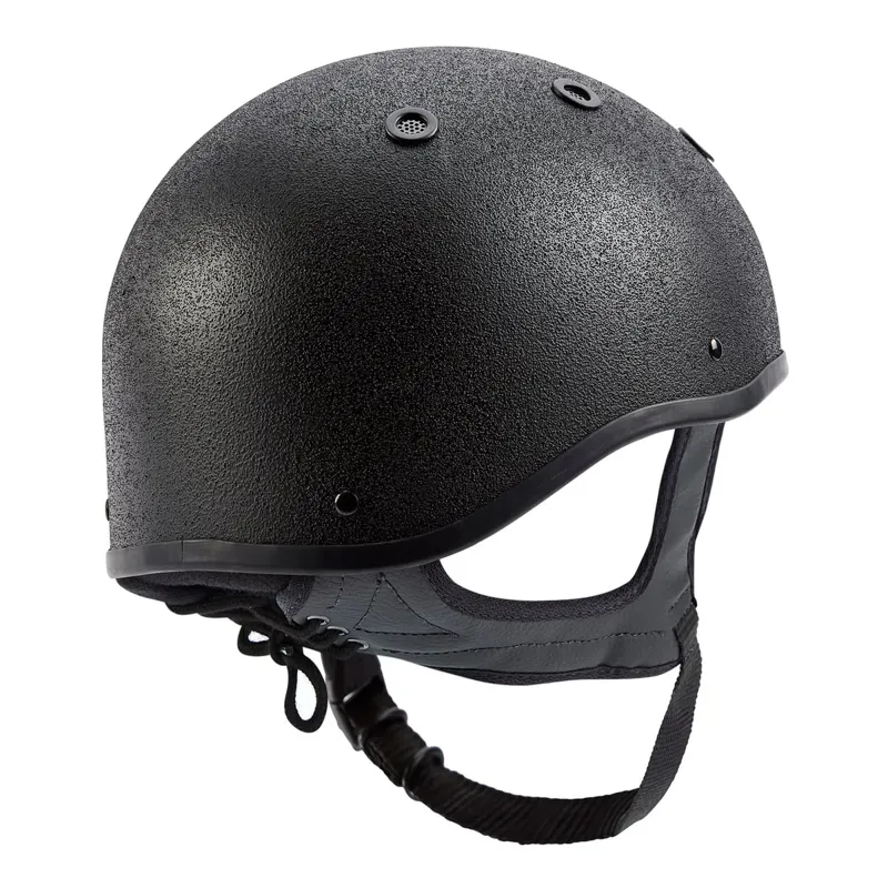 Champion ProLite II Jockey Helmet Round in Black-2