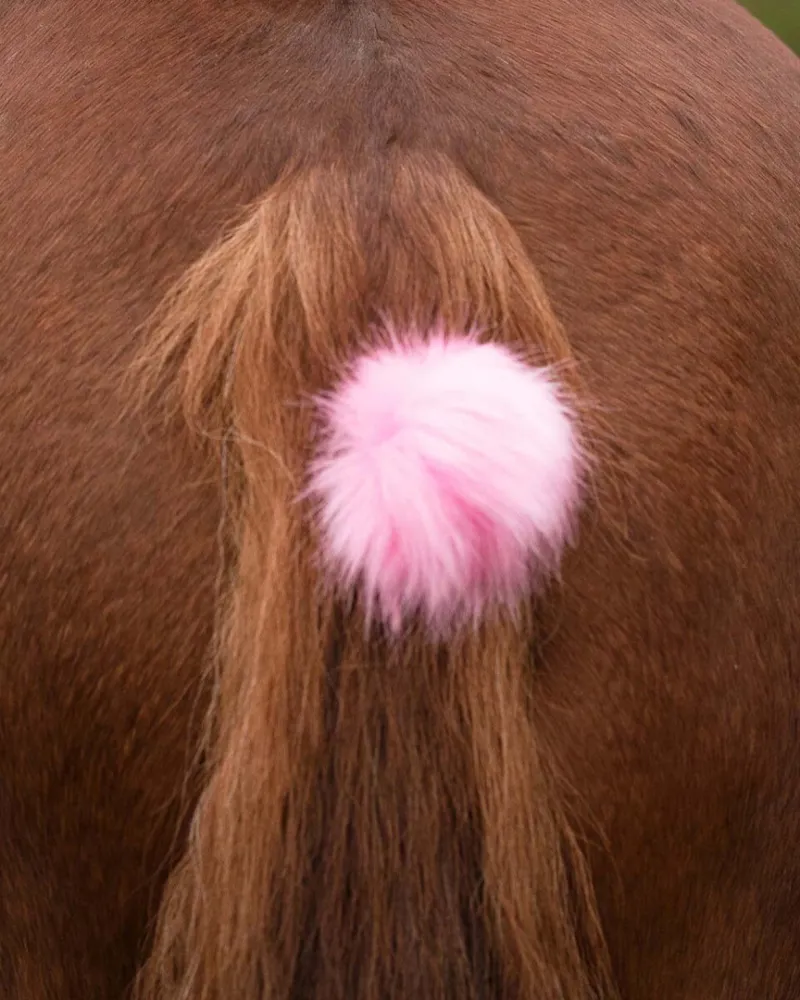 QHP Easter Tail Accessory in Pink